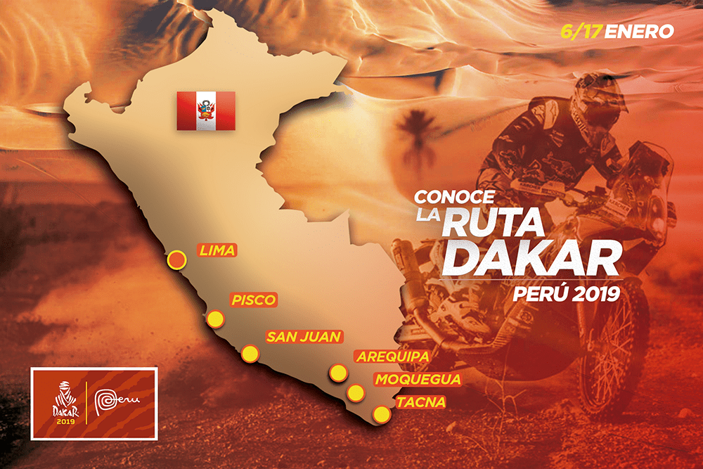 LAS RUTAS DEL RALLY DAKAR PERÚ 2019